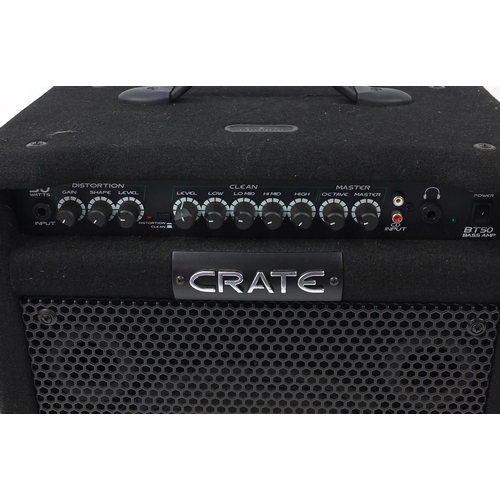 179 - Crate base amplifier speaker, model BT50