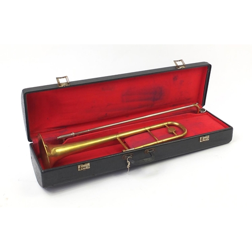 179A - Weltklang trombone with protective carry case