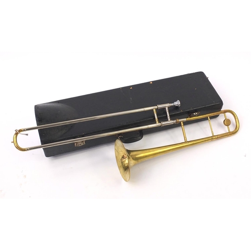 179A - Weltklang trombone with protective carry case