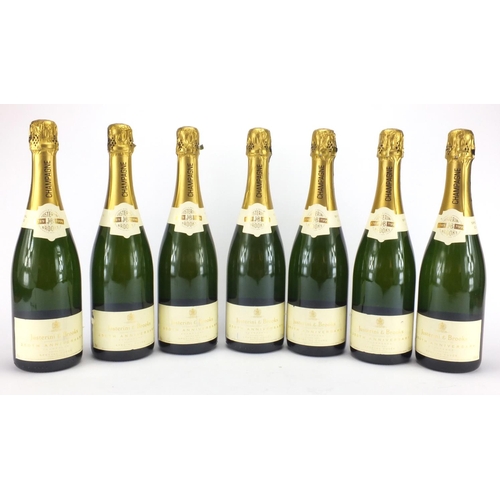 2146 - Seven 75cl bottles of Special Cuvee champagne by Justerini and Brooks, 250th Anniversary edition