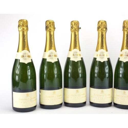 2146 - Seven 75cl bottles of Special Cuvee champagne by Justerini and Brooks, 250th Anniversary edition