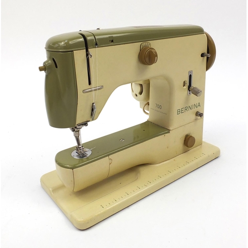 219 - Vintage Bernina 700 sewing machine with carry case