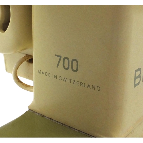 219 - Vintage Bernina 700 sewing machine with carry case