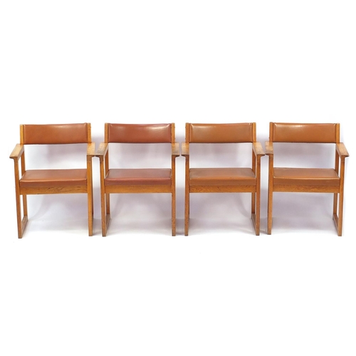27 - Eight vintage arm chairs by Sir Basil Spence