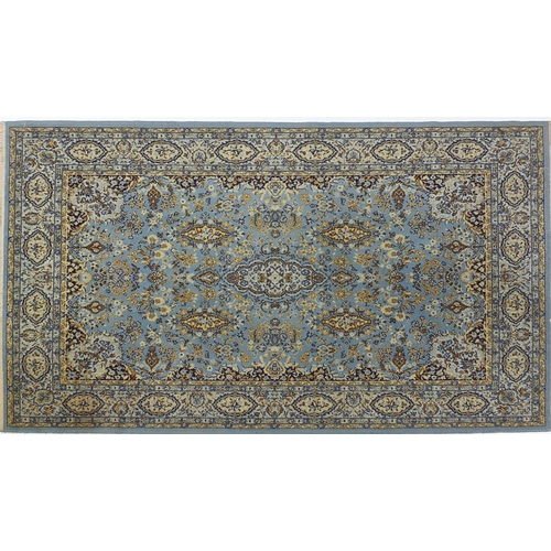 48 - Keshan 100% wool rug, 200cm x 140cm
