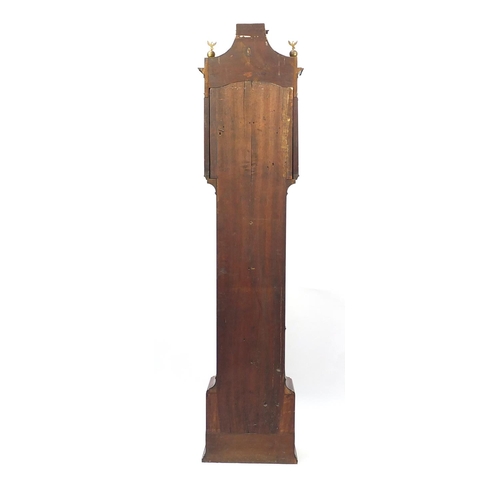 2008 - Victorian mahogany longcase clock, with eight day movement, the silvered dial engraved William Withe... 