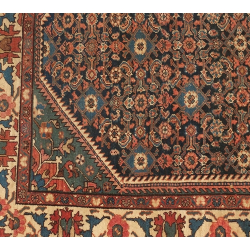 2045 - North west Persian Herati design rug, approximately 198cm x 153cm