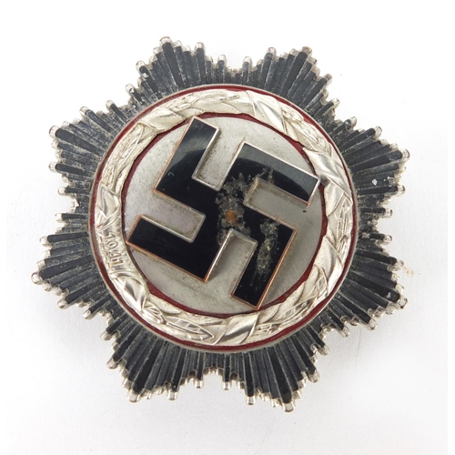 470 - German Military interest style cross in silver award