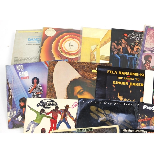 2760 - Soul Funk & Jazz Vinyl LP's including Kraftwerk, Herbie Hancock Fela Kuti, The JB's, Deodato and Str... 