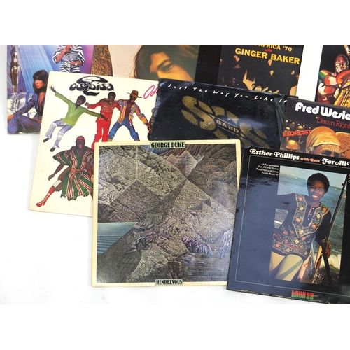 2760 - Soul Funk & Jazz Vinyl LP's including Kraftwerk, Herbie Hancock Fela Kuti, The JB's, Deodato and Str... 