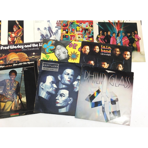 2760 - Soul Funk & Jazz Vinyl LP's including Kraftwerk, Herbie Hancock Fela Kuti, The JB's, Deodato and Str... 