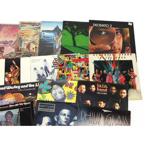 2760 - Soul Funk & Jazz Vinyl LP's including Kraftwerk, Herbie Hancock Fela Kuti, The JB's, Deodato and Str... 