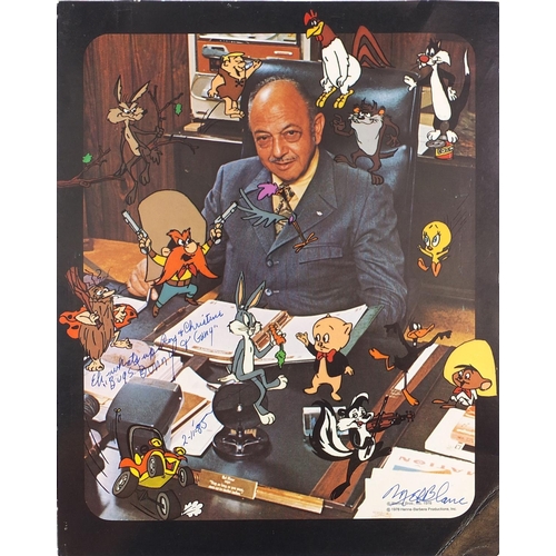 236 - Signed black and white photograph of Mel Blanc, 25.5cm x 15cm