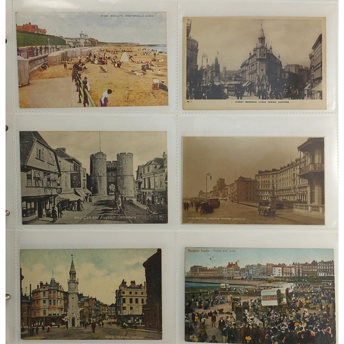 261 - Over 350 local interest and other Edwardian and later postcards some photographic including Terminus... 