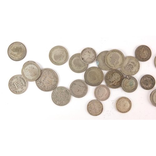 2496 - 17th century and later British and World coins mostly silver including an 1858 quarter dollar, 17th ... 