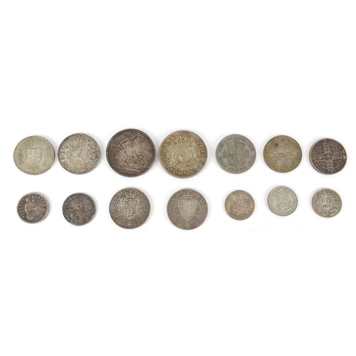 2496 - 17th century and later British and World coins mostly silver including an 1858 quarter dollar, 17th ... 