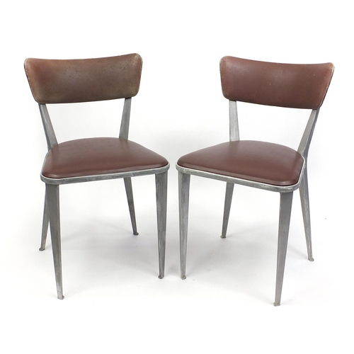 2064 - Pair of Ernst Race BA3 chairs, 77cm high