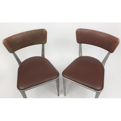 2064 - Pair of Ernst Race BA3 chairs, 77cm high