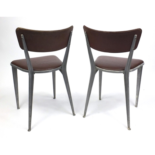 2064 - Pair of Ernst Race BA3 chairs, 77cm high