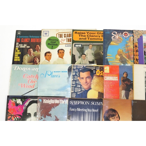 2779 - Folk vinyl LP's including Bonnie Dobson, Saffron Summerfield and Joanne Baez