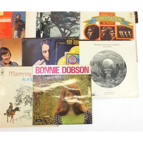 2779 - Folk vinyl LP's including Bonnie Dobson, Saffron Summerfield and Joanne Baez