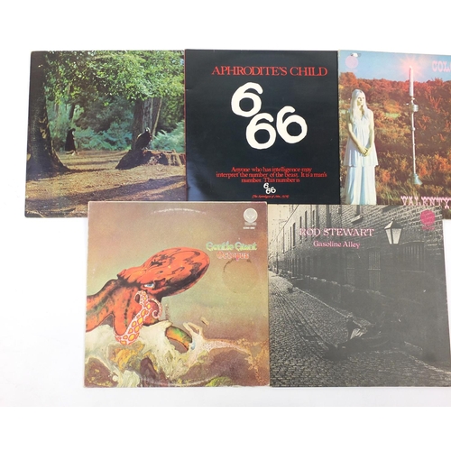 2704 - Vertigo Swirl vinyl LP's including Jimmy Campbell, Half Baked promotional, Aphrodite's Child 666 and... 