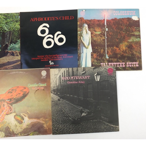 2704 - Vertigo Swirl vinyl LP's including Jimmy Campbell, Half Baked promotional, Aphrodite's Child 666 and... 