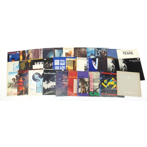 2770 - New Wave Indies 80's and 90's vinyl LP's including Joy Division, The Clash, Elvis Costello and The S... 