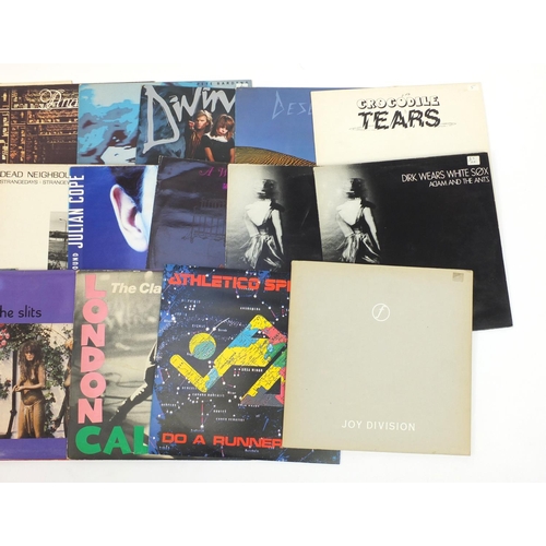 2770 - New Wave Indies 80's and 90's vinyl LP's including Joy Division, The Clash, Elvis Costello and The S... 