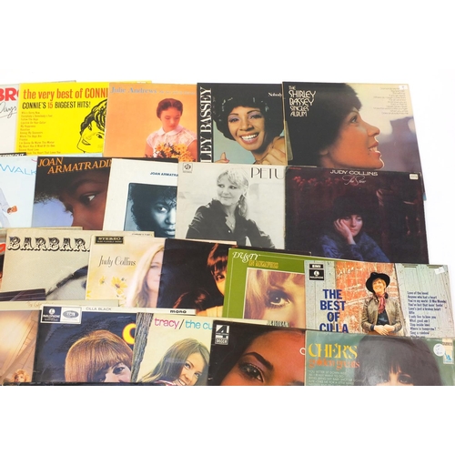 2757 - Female vocal vinyl LP's including Dusty Springfield, Judy Collins, Joan Amatrading and Laura Nyro