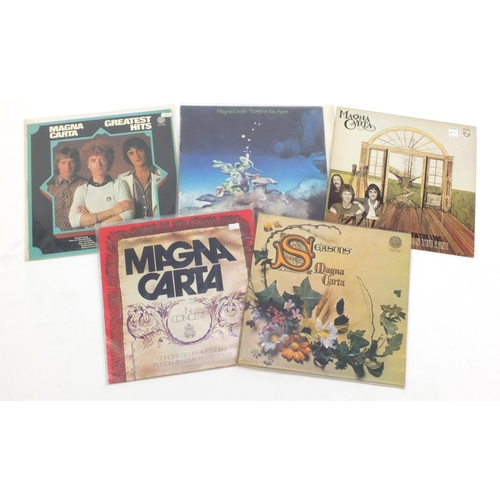 2701 - Five Magna Carta vinyl LP's including Seasons, first pressing, Vertigo 6360 003