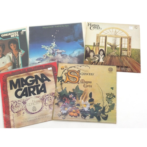 2701 - Five Magna Carta vinyl LP's including Seasons, first pressing, Vertigo 6360 003