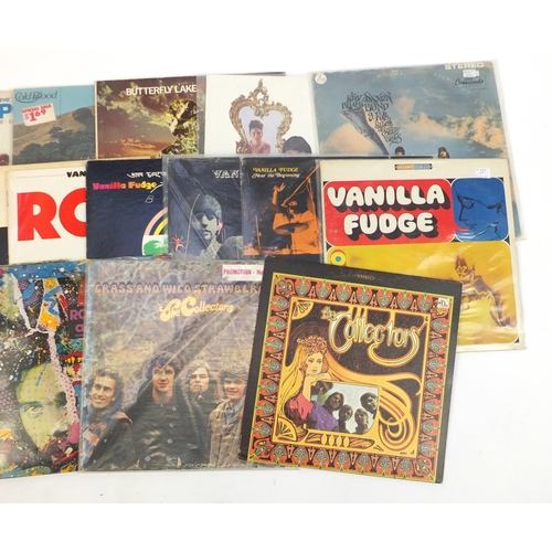 2752 - Prog rock and folk vinyl LP's including The Collectors and Vanilla Fudge