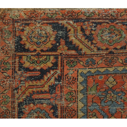 2030 - Rectangular Persian Mahal carpet, having an over floral design, 400cm x 290cm