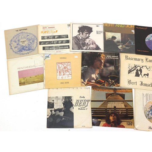 2729 - Bert Jansch and Pentangle vinyl LP's