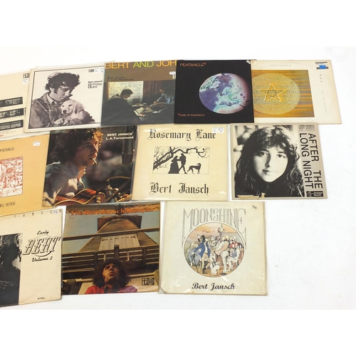 2729 - Bert Jansch and Pentangle vinyl LP's