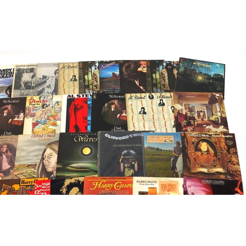 2800 - Singer songwriter vinyl LP's including Randy Newman, Al Stewart, Cliff T Ward and Harry Chapin