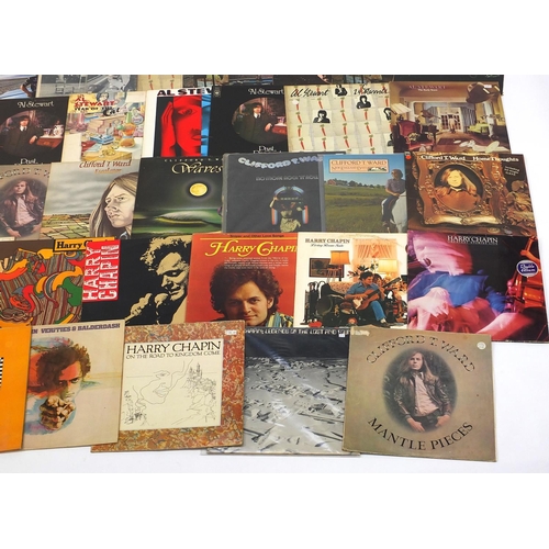 2800 - Singer songwriter vinyl LP's including Randy Newman, Al Stewart, Cliff T Ward and Harry Chapin