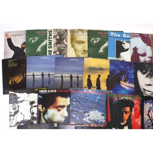 2742 - Eighties Indie vinyl LP's including Smiths and Morrissey, Echo & The Bunnymen, Juilan Cope and Teard... 