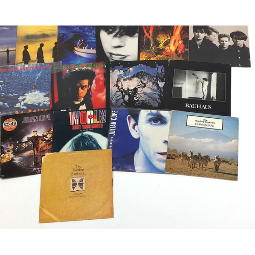 2742 - Eighties Indie vinyl LP's including Smiths and Morrissey, Echo & The Bunnymen, Juilan Cope and Teard... 