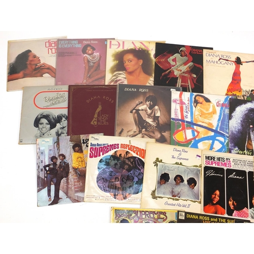 2740 - Supremes and Diana Ross vinyl LP's