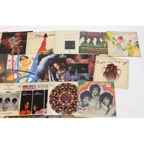 2740 - Supremes and Diana Ross vinyl LP's