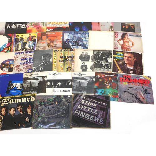 2735 - Eighties vinyl LP's including Cure, Ian Dury, Buzzcocks and Undertone