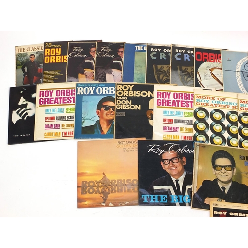 2734 - Roy Orbison vinyl LP's including Early Orbison and Cry Softly Lonely One