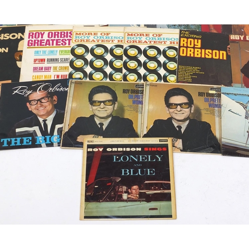 2734 - Roy Orbison vinyl LP's including Early Orbison and Cry Softly Lonely One