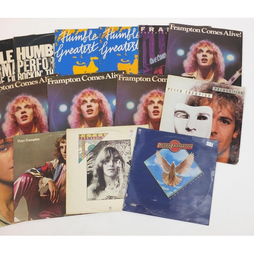 2812 - Peter Frampton and Humble Pie vinyl LP's