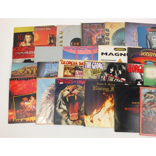 2813 - Rock vinyl LP's including Frank Marino and Mahogany Rush