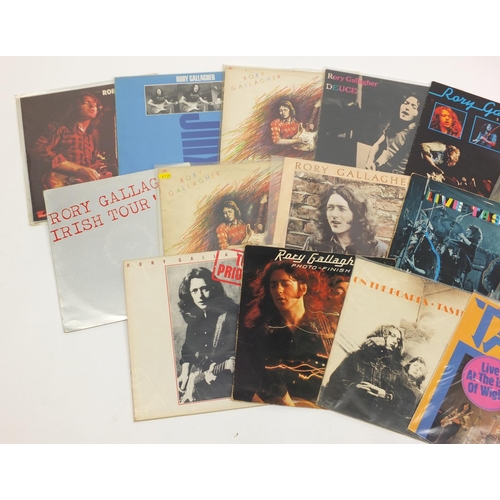 2819 - Rory Gallagher and Taste vinyl LP's including Live at the Isle of Wight and Irish Tour 74