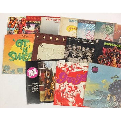 2823 - Rock and other vinyl LP's including West Coast Experimental Band, Moby Grape and String Driven Thing