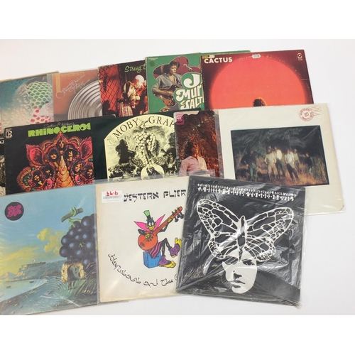 2823 - Rock and other vinyl LP's including West Coast Experimental Band, Moby Grape and String Driven Thing